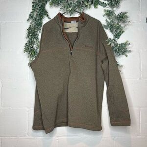 Columbia 1/4 zip sweater